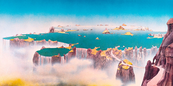 Capa interna de "Close to the Edge" do Yes