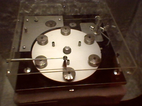 O toca-discos do personagem Alex de "Laranja Mecânica"