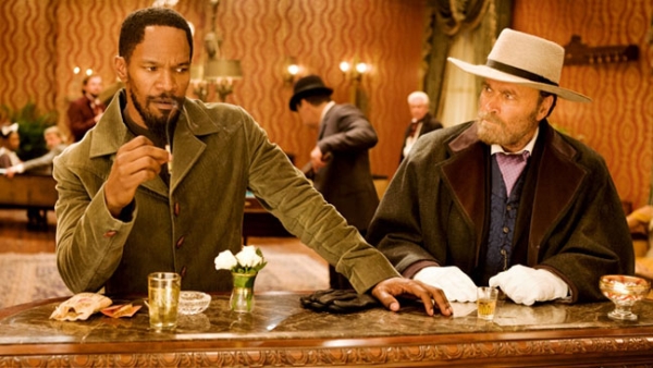 "Django Livre": Jamie Foxx e Franco Nero (o primeiro Django)