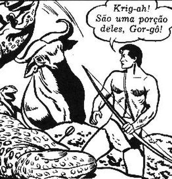 Tarzab nos quadrinhos