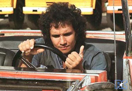 Cena de mais um filme de RC: "Roberto Carlos a 300km/h" de 1971 