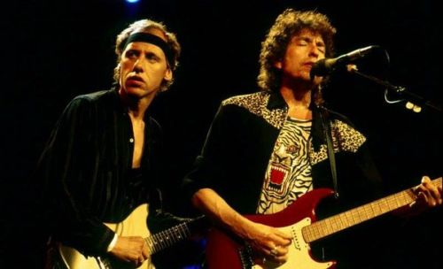 Mark Knopfler e Bob Dylan