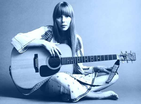 Joni Mitchell, em 1976 eu não sabia quem era ela.