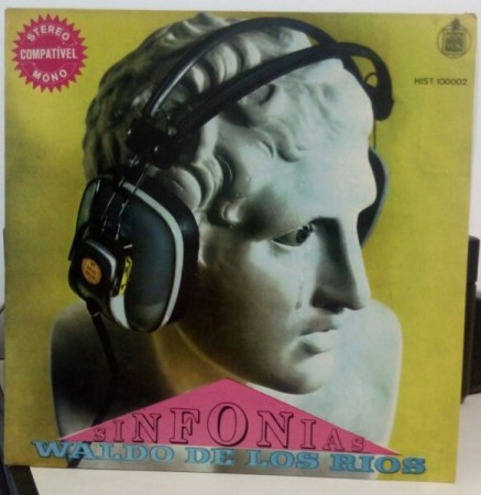 Capa da edição nacional do álbum "Sinfonias" de Waldo de los Rios.